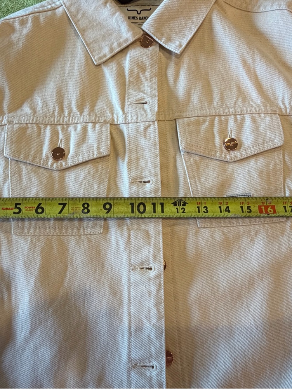 Kimes Ranch Cream Button-Up Jacket - Picture 6 of 9